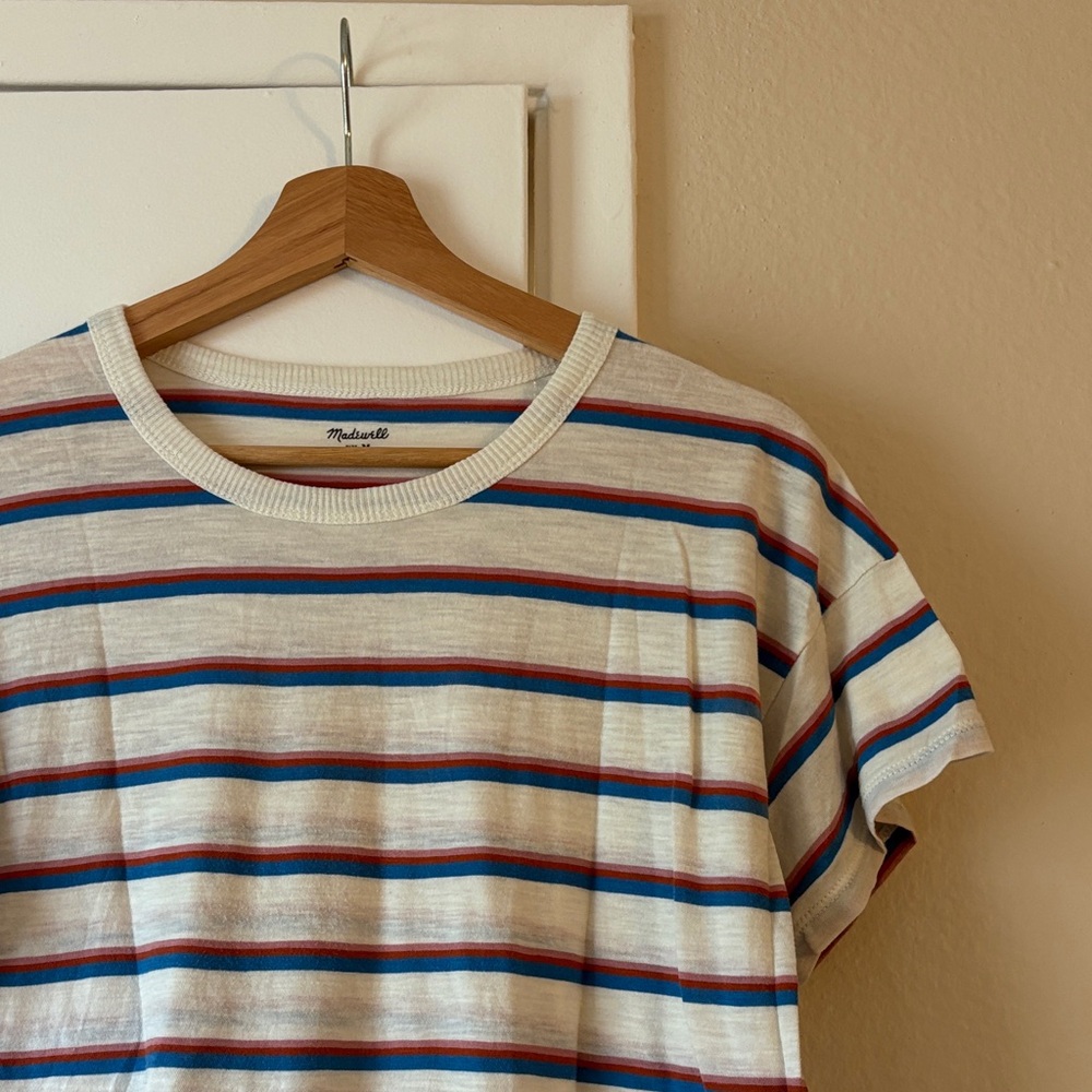 madewell striped tee